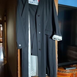 DKNY City Black Pinstripe Jacket